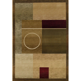 Generations Green/ Brown Rug (2' X 3')