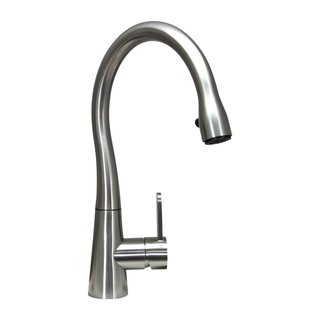 Boann Helena 14.4-inch Stainless Steel Pull-out Kitchen Faucet