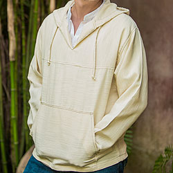 Men's Cotton 'Grand Nature' Hoodie Pullover (Guatemala)