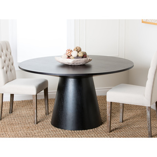 Abbyson Sienna Round Wood Dining Table