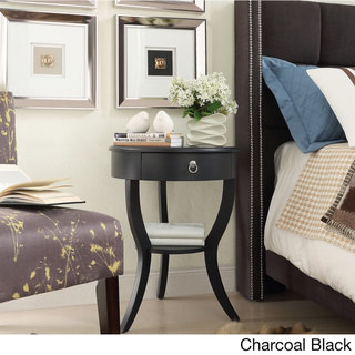 Burkhardt Tripod Round Wood Accent Table by INSPIRE Q