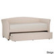 Deco Linen Rolled Arm Daybed and Trundle by INSPIRE Q