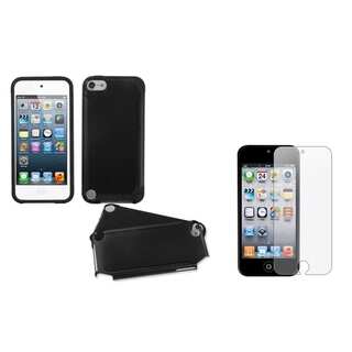 Insten iPod Case Cover/ Anti-glare Screen Protector for Apple iPod Touch 5th/ 6th