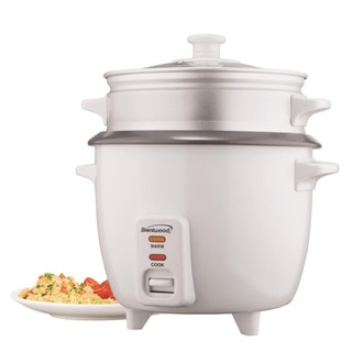 Brentwood 8 Cup Rice Cooker Steamer