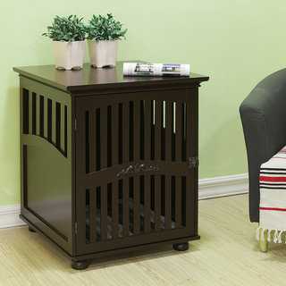 Large Daisy Residence Wooden Furniture Dog Crate