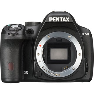 Pentax K-50 16.3MP Black Digital SLR Camera Body Only