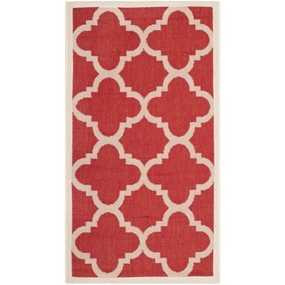 Safavieh Indoor/ Outdoor Courtyard Red Rug (2'7 x 5')