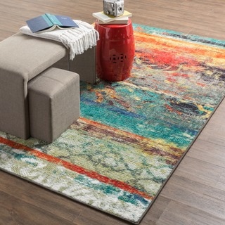 The Curated Nomad Vallejo Eroded Color Area Rug (5' x 8') - 5' x 8'