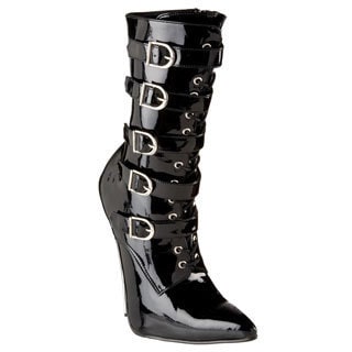 Devious Women's 'SCREAM-1026' Metal Heel Boots