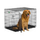 Midwest iCrate Double Door Dog Crate with Divider - Thumbnail 0