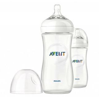 Philips AVENT Natural PP 11-ounce Baby Bottles (Pack of 2)