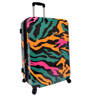 Traveler's Choice Colorful Camouflage 29-inch Hardside Expandable Spinner Suitcase