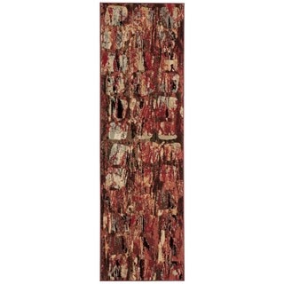 Nourison Modesto Red Runner Rug (2'2 x 7'3)