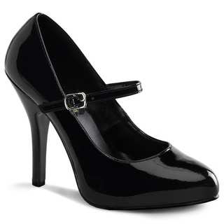 Funtasma Women's 'ARENA' Black Patent Single Sole Rockabilly Goth Heels