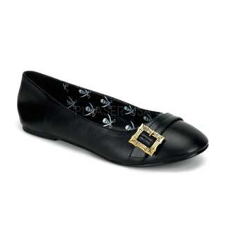 Funtasma Women's 'PIRATE' Flat Black Shoes