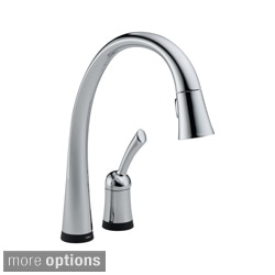 Delta Pilar Single Handle Pull-Down Kitchen Faucet with Touch2O Technology