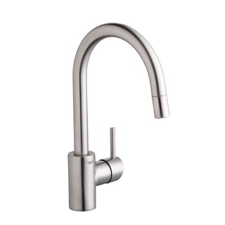 Grohe Single Lever Stainless Steel Faucet
