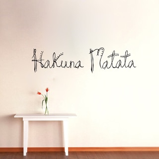 'Hakuna Matata' Vinyl Wall Art