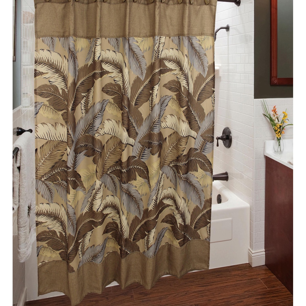 Sherry Kline Riviera Shower Curtain with Hook Set