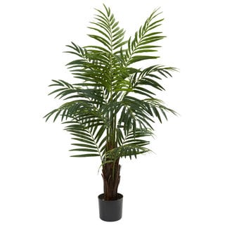 Nearly Natural 4-foot Areca Palm Tree Decorative Plant