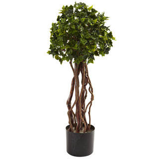 2.5-Foot Ivy Topiary UV Resistant (Indoor/Outdoor)