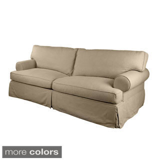 London Slipcovered Premium Linen Sofa