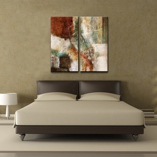 Ready2HangArt 'Abstract' Over-sized 2-piece Canvas Wall Art Set
