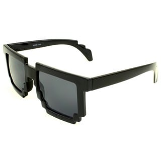 SWG Eyewear Black Zigzag Sunglasses