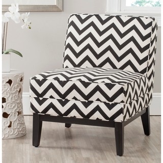 Safavieh Armond Black/ White Chair