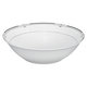 Lorren Home Trends Silver/ Black Accent 57-piece Porcelain Dinnerware Set - Thumbnail 4