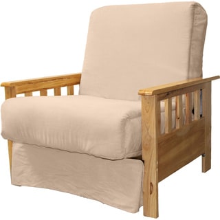 Provo Perfect Sit and Sleep Mission-style Pillow Top Futon Chair