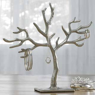 20-branch Casted 'Tree of Life' Jewelry Holder