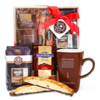 Alder Creek Coffee Bean and Tea Leaf Delights Gift Basket