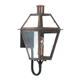 Quoizel Rue De Royal 1-light Aged Copper Outdoor Wall Sconce