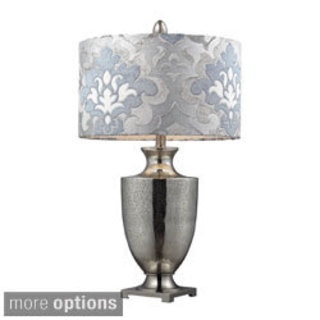 Langham 1-light Chrome Mercury Glass Table Lamp