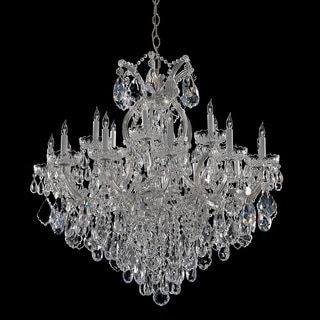 Crystorama Maria Theresa Collection 18 + 1-light Crystal Chandelier
