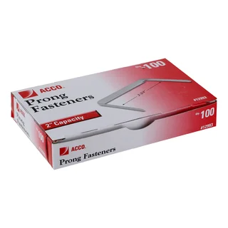 Acco Paper File Prong Fasteners