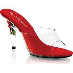 Women's Fabulicious Caress 401FL Clear/Red