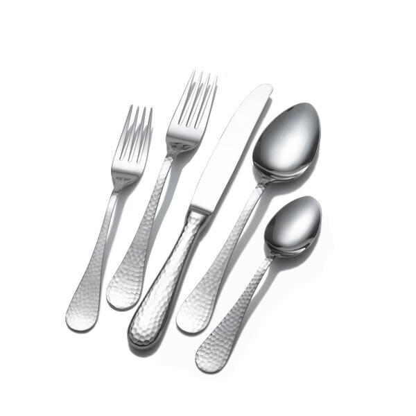 Wallace Continental Hammered 65-piece Flatware Set (Service for 12)