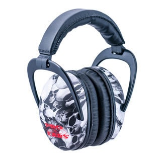 Pro Ears NRR 26 Ultra Sleek Hearing Protection Skulls Ear Muffs