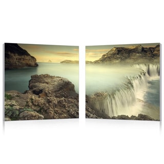 Baxton Studio Unbridled Power Mounted Photography Print Diptych