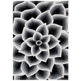 Alliyah Handmade Off-white New Zealand Blend Wool Rug (8' x 10')