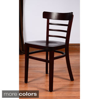Economy Wooden Side Chairs (Set of 2)