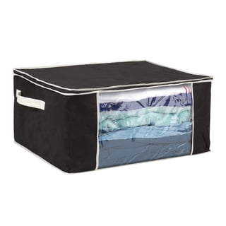 Black/ Cream Blanket Storage Bag