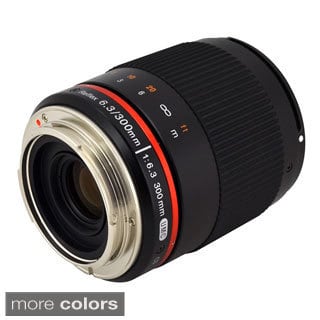 Rokinon 300mm f/6.3 Telephoto Mirror Lens for Mirrorless Interchangeable Lens Cameras
