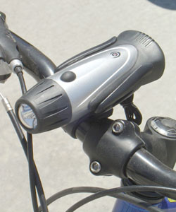 SpareHand 2-in-1 Bike Light / Flashlight (3 LED)