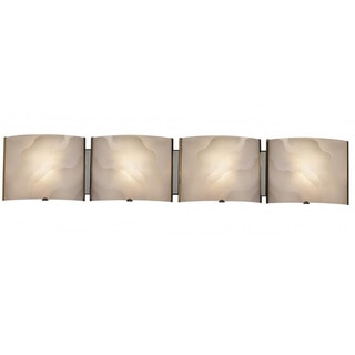 Contemporary 4-light Chrome Bath/ Vanity Fixture