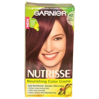 Garnier Nutrisse Nourishing Color Creme # 42 Deep Burgundy 1-application Hair Color