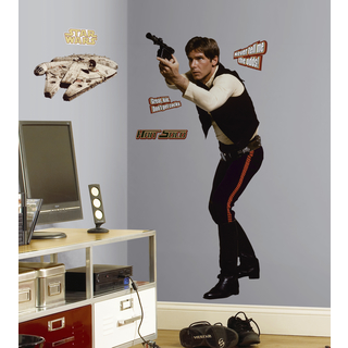 Star Wars Classic Han Solo Peel and Stick Giant Wall Decal