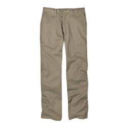 Men's Dickies Relaxed Fit Cotton Flat Front Pant 32in Inseam Khaki